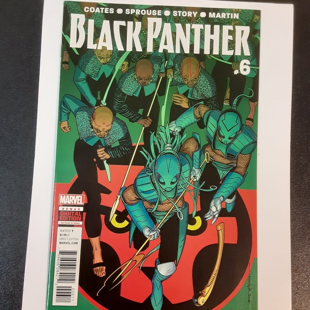 BLACK PANTHER #6 (2016) WRITTEN BY TA-NEHISI COATES ART BY CHRIS SPROUSE